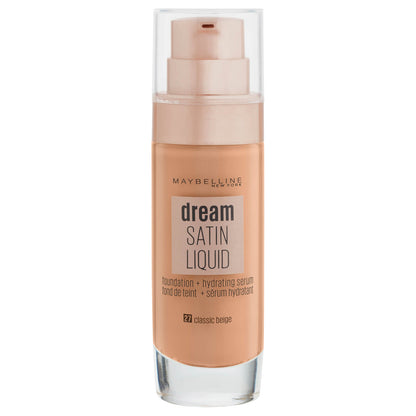 Maybelline Dream Radiant Liquid Hydrating Foundation with Hyaluronic Acid and Collagen 30ml (Various Shades)