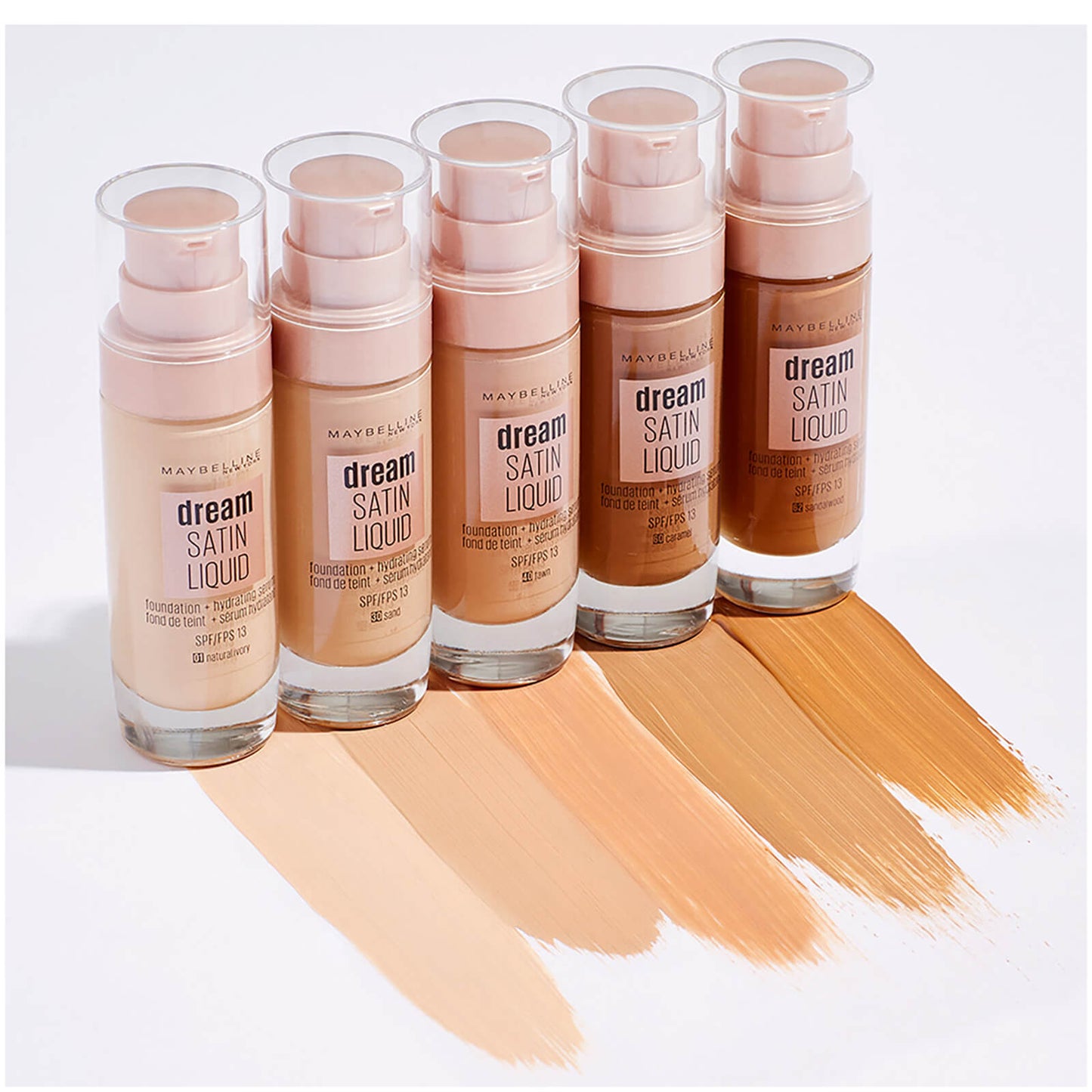 Maybelline Dream Radiant Liquid Hydrating Foundation with Hyaluronic Acid and Collagen 30ml (Various Shades)