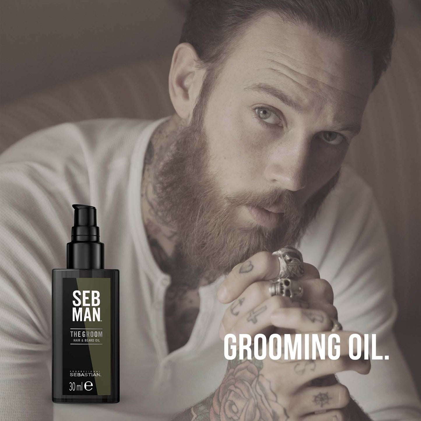 SEB MAN The Groom Hair and Beard Oil 30ml