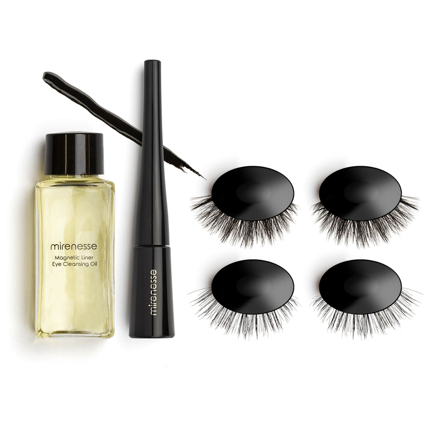 mirenesse Magnomatic Magnetic Eyeliner and Eyelashes Day and Night Kit - Volume Vivian