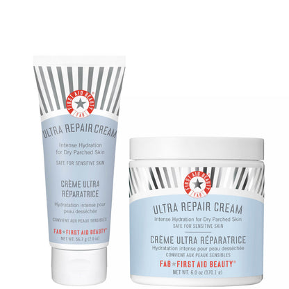 First Aid Beauty Ultra Repair Honeysuckle Home and Away Cream Duo