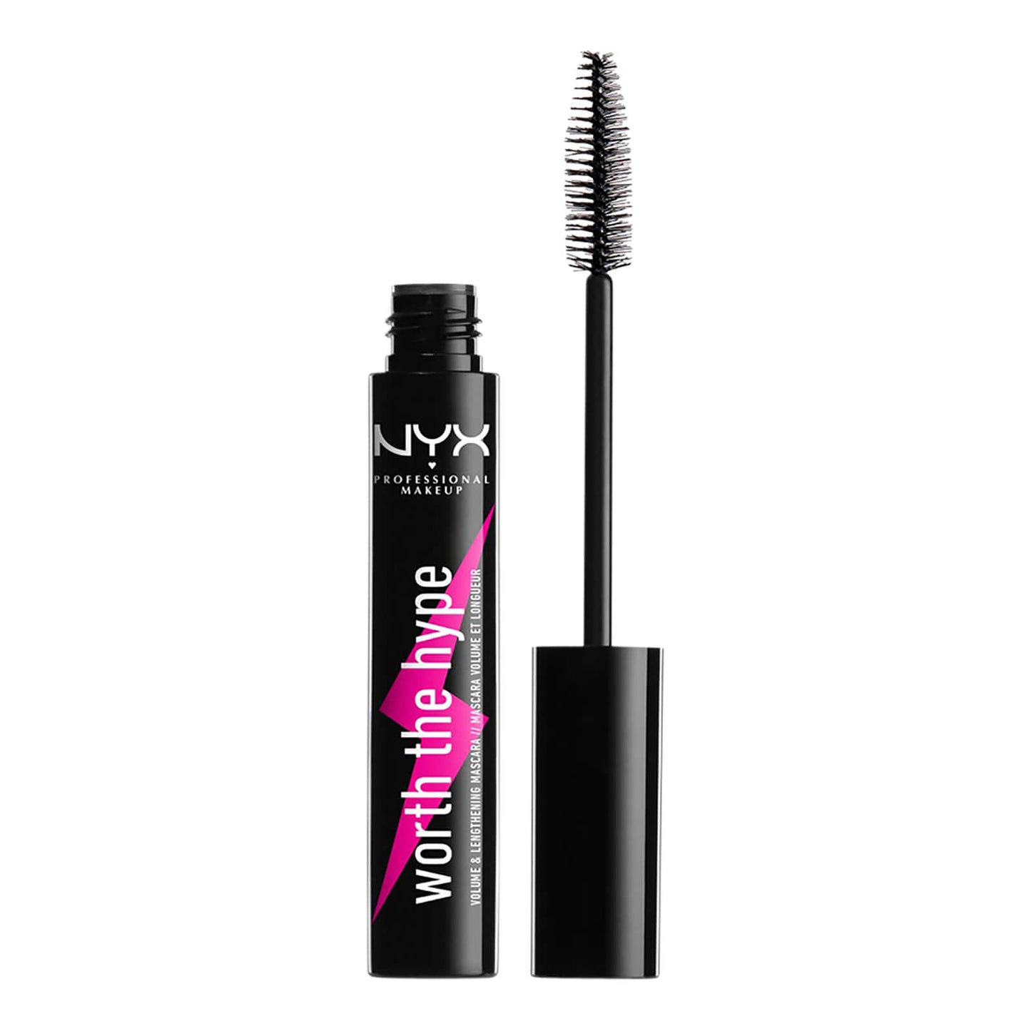 NYX Professional Makeup Worth the Hype Volumising and Lengthening Mascara - Black 7ml