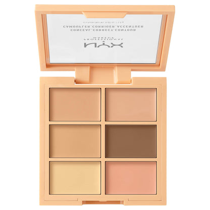 NYX Professional Makeup Conceal, Correct, Contour Palette - Light