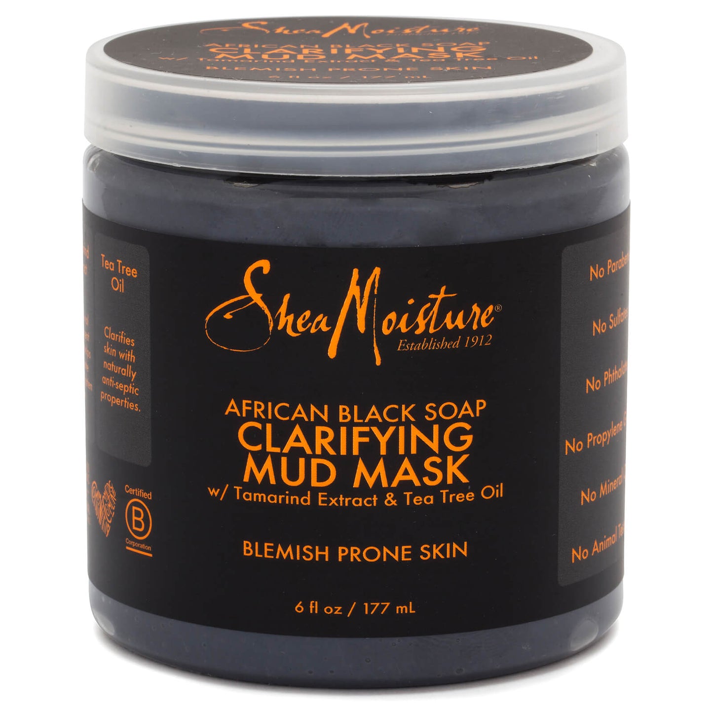 SheaMoisture African Black Soap Clarifying Mud Mask 177ml