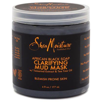 SheaMoisture African Black Soap Clarifying Mud Mask 177ml