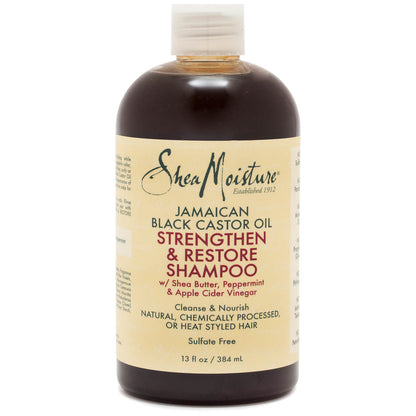 SheaMoisture Jamaican Black Castor Oil Strengthen and Restore Shampoo 384ml