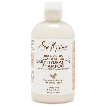 SheaMoisture 100% Virgin Coconut Oil Daily Hydration Shampoo 384ml