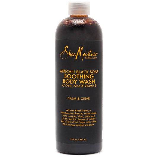 SheaMoisture African Black Soap Soothing Body Wash 384ml