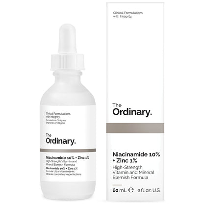 The Ordinary Supersize Niacinamide 10% + Zinc 1% High Strength Vitamin and Mineral Blemish Formula 60ml