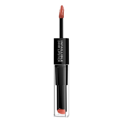 L'Oréal Paris Infallible 2-Step Lip Colour Lipstick 10ml (Various Shades)