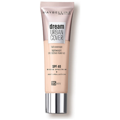 Maybelline Dream Urban Cover Liquid Foundation (Various Shades)