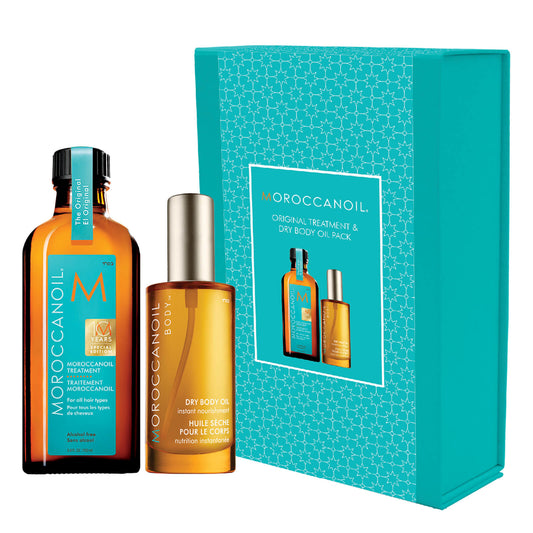 Moroccanoil Original Treatment & Dry Body Oil Pack