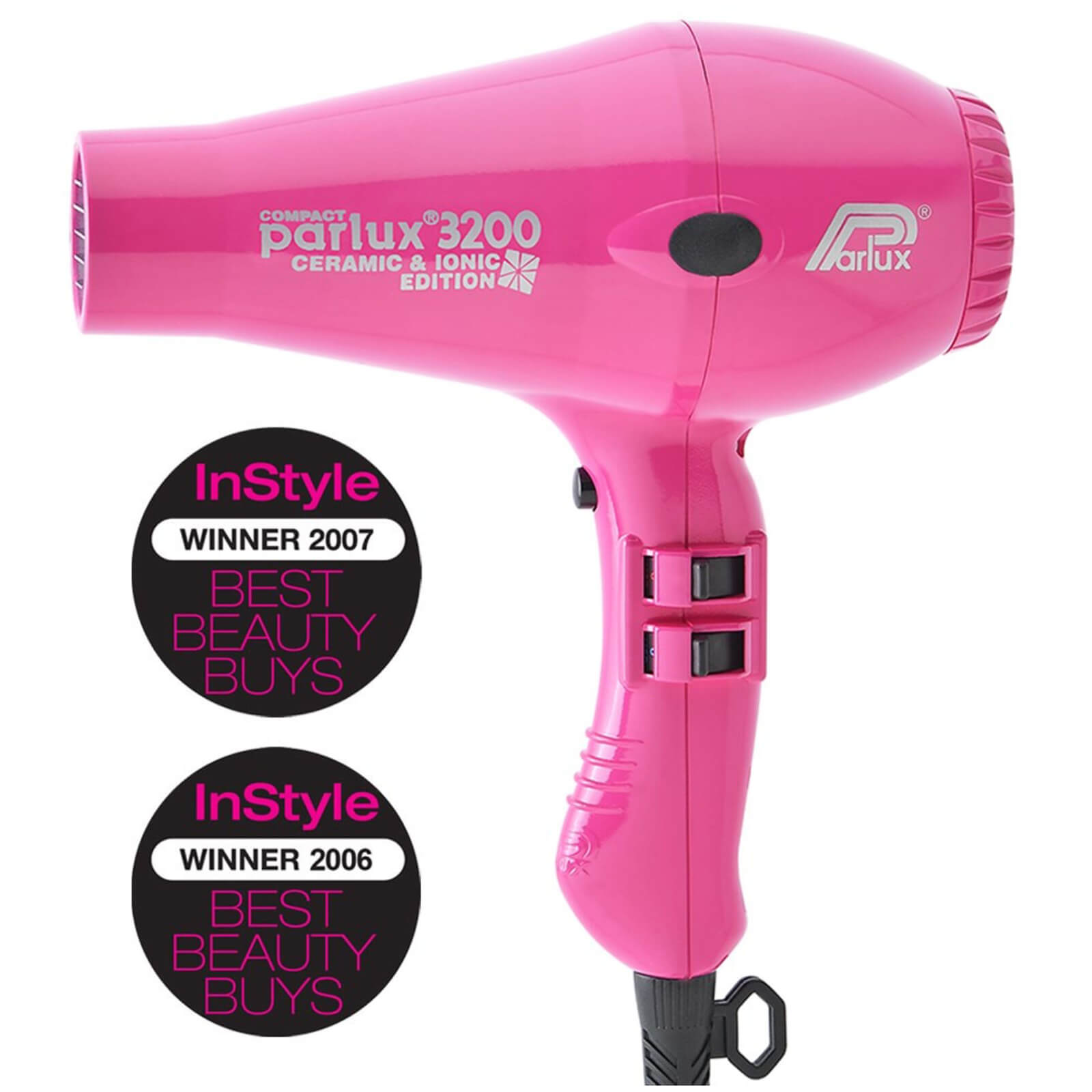 Parlux 3200 Compact Ceramic & Ionic Hair Dryer 1900W (Various Shades)