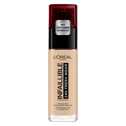 L'Oréal Paris Infallible 24H Liquid Foundation 30ml (Various Shades)