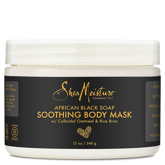 SheaMoisture African Black Soap Soothing Body Mask 340g