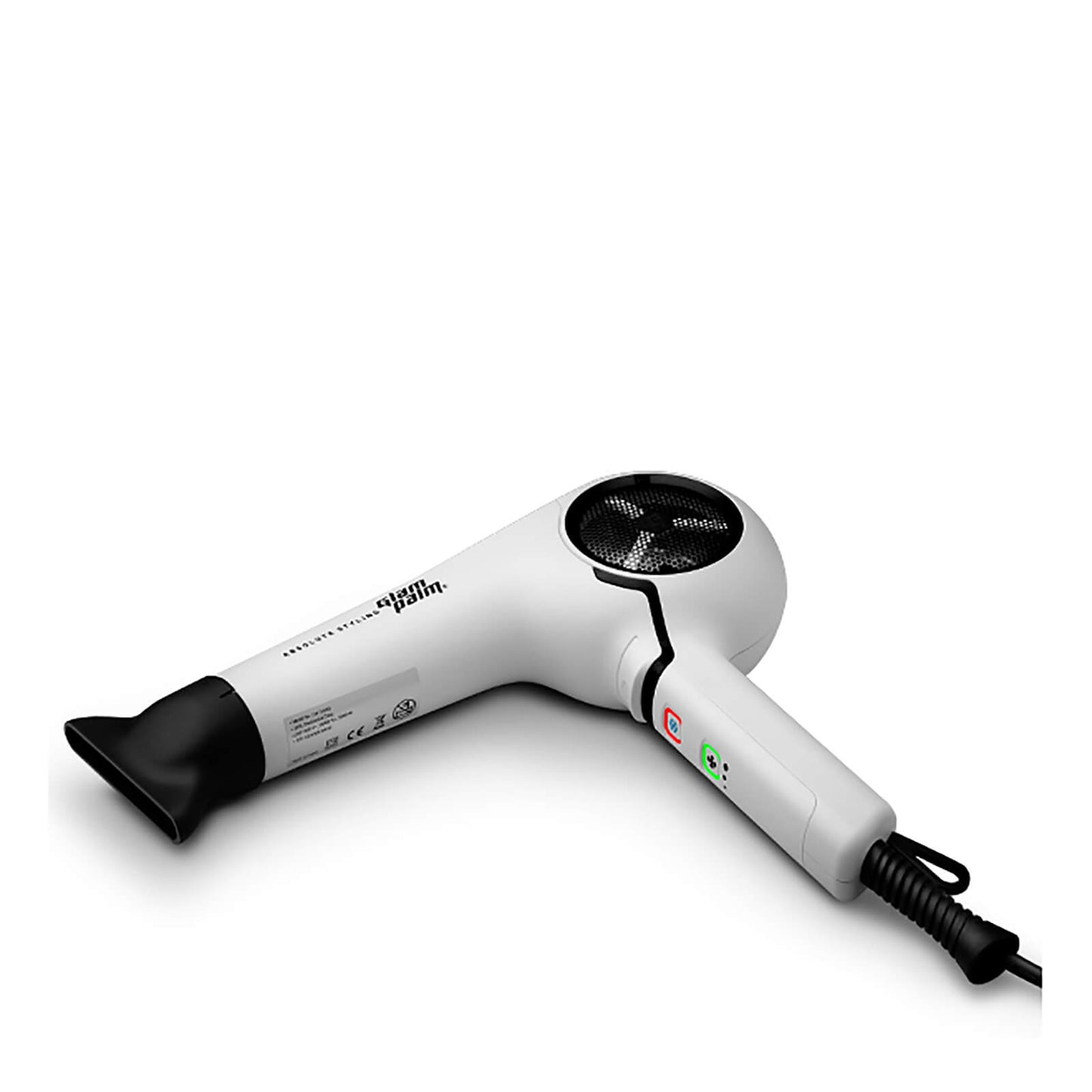 GlamPalm AirTouch Hair Dryer - White - 1600W