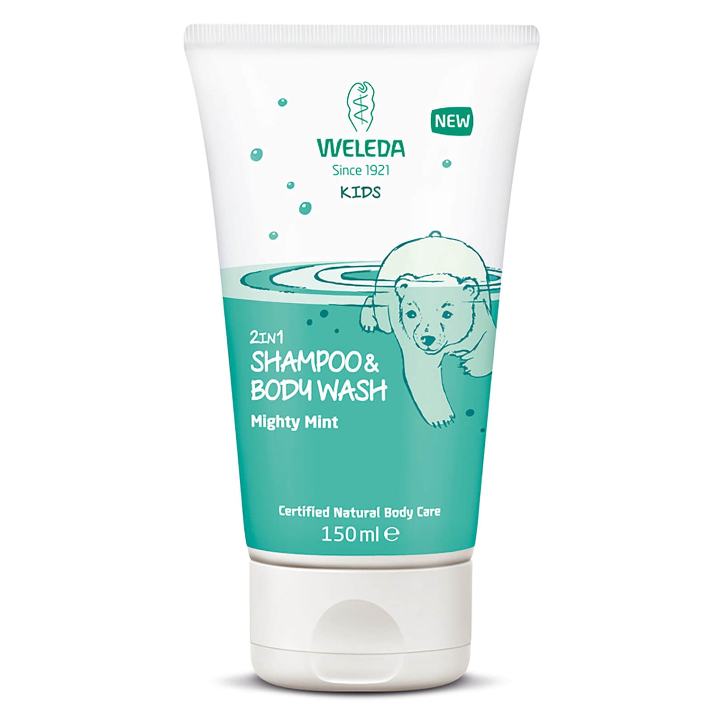 Weleda Kids Shampoo and Body Wash Mighty Mint 150ml