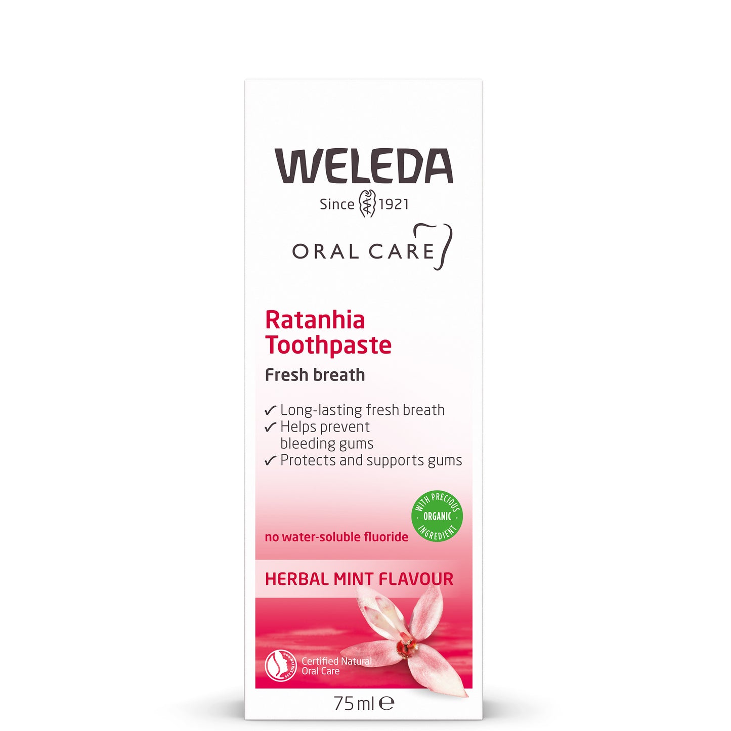 Weleda Ratanhia Toothpaste 75ml