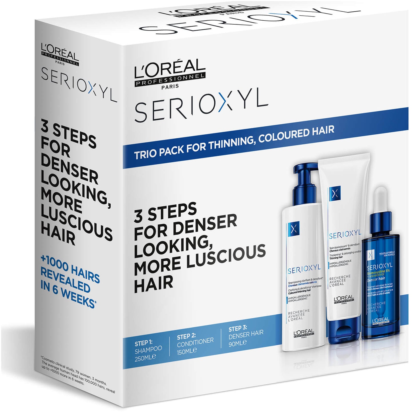 L'Oréal Professionnel Serioxyl Trio Pack - For Coloured Hair