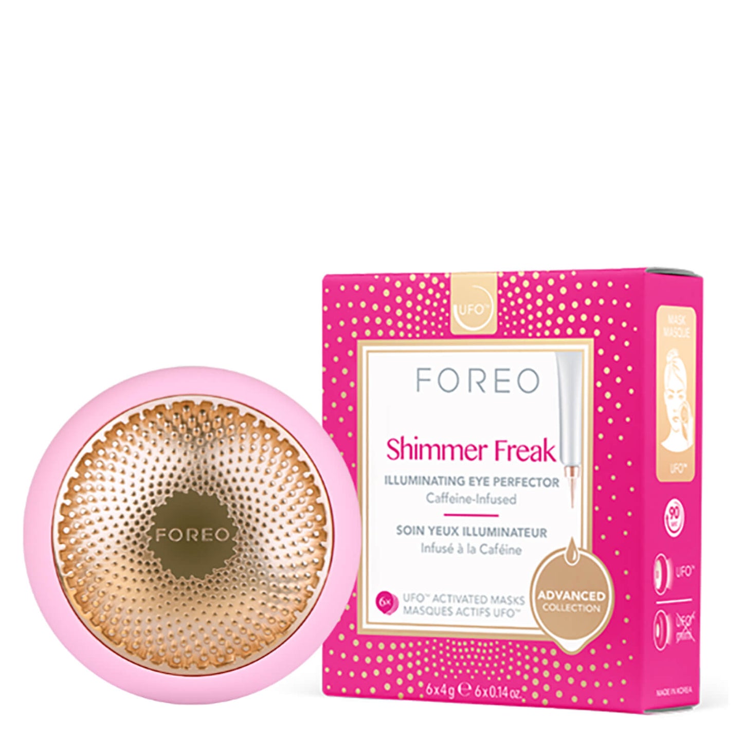 FOREO UFO and Shimmer Freak Mask