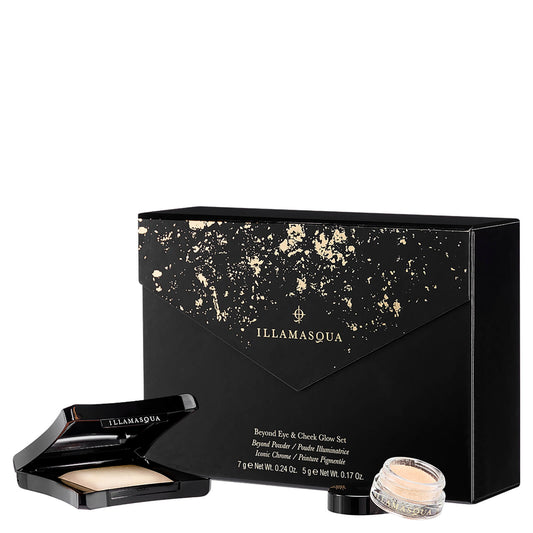 Illamasqua Beyond Eye and Cheek Glow Set - OMG