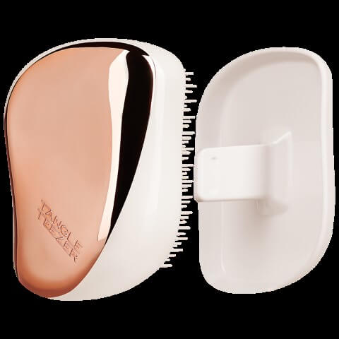 Tangle Teezer Compact Styler Detangling Hairbrush - Rose Gold Ivory