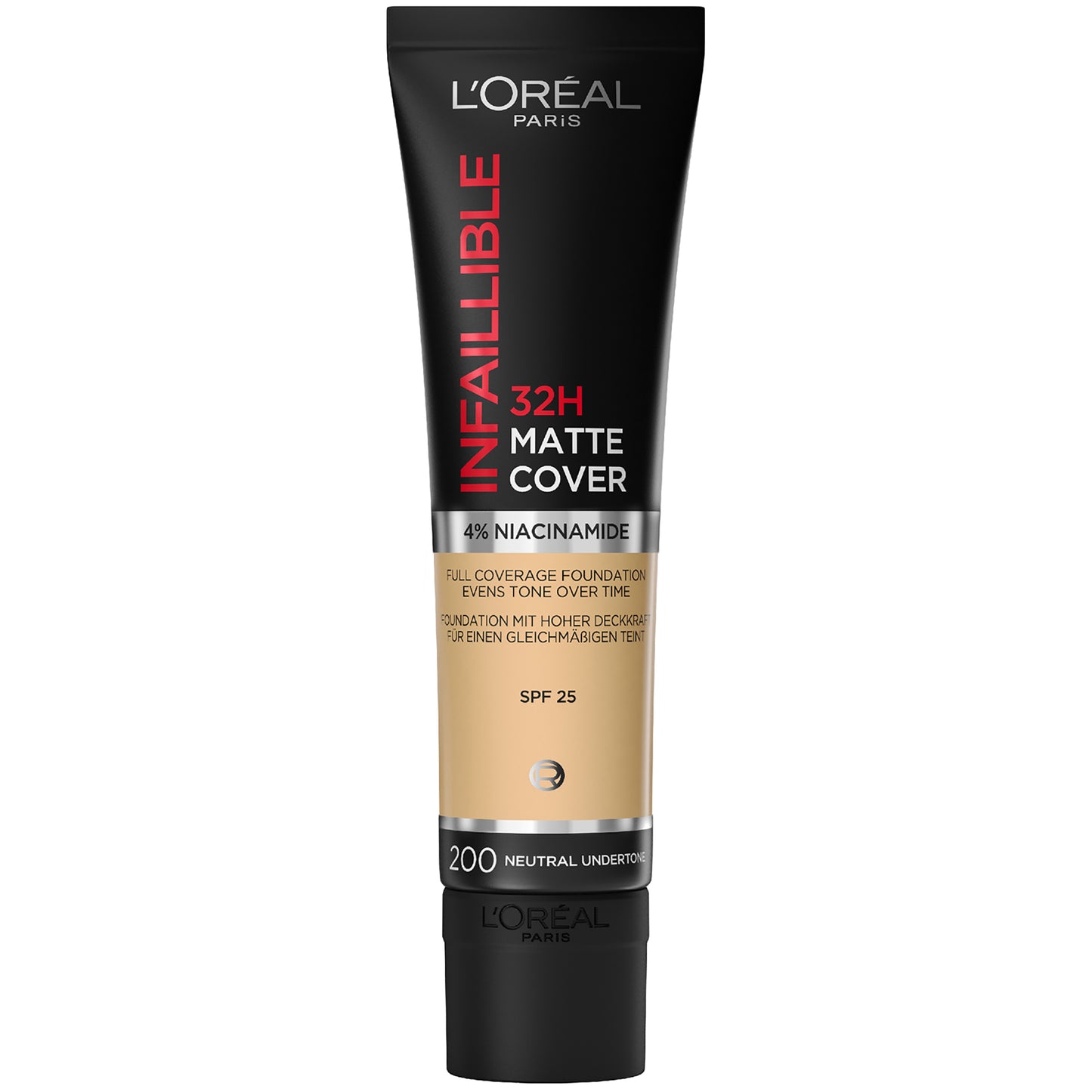 L'Oréal Paris Infallible 32hr Matte Cover Foundation 30ml (Various Shades)