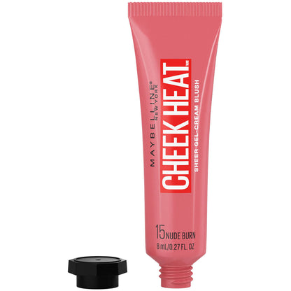 Maybelline Cheek Heat Sheer Blusher - 15 Nude Burn