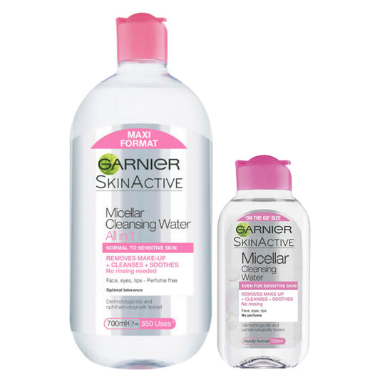 Garnier Micellar Cleansing Water Home and Away Set