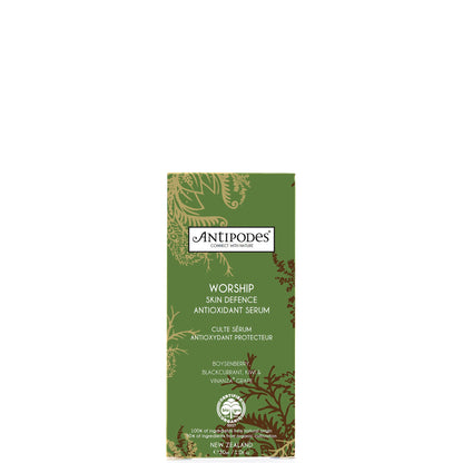 Antipodes Worship Skin Defence Antioxidant Serum 30ml (Free Gift)