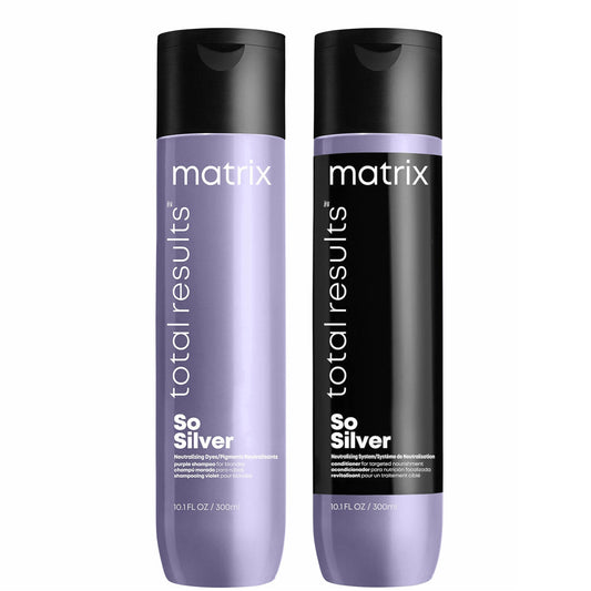 Matrix Total Results So Silver Shampoo and Conditioner