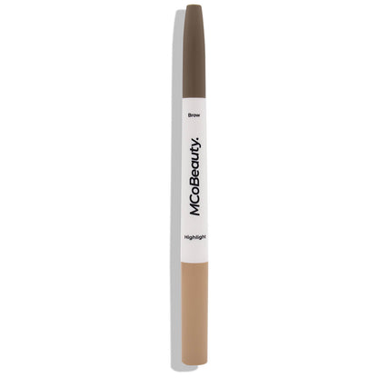 MCoBeauty Duo Brow Crayon & Highlighter (Various Shades)