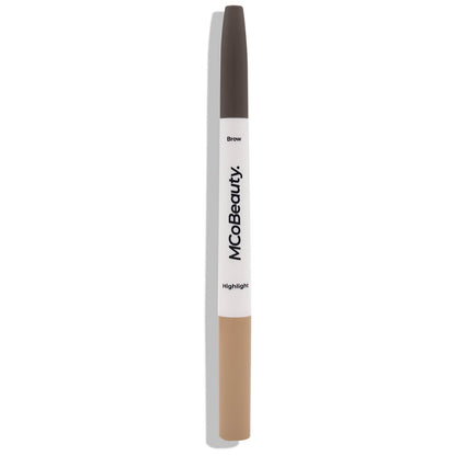 MCoBeauty Duo Brow Crayon & Highlighter (Various Shades)