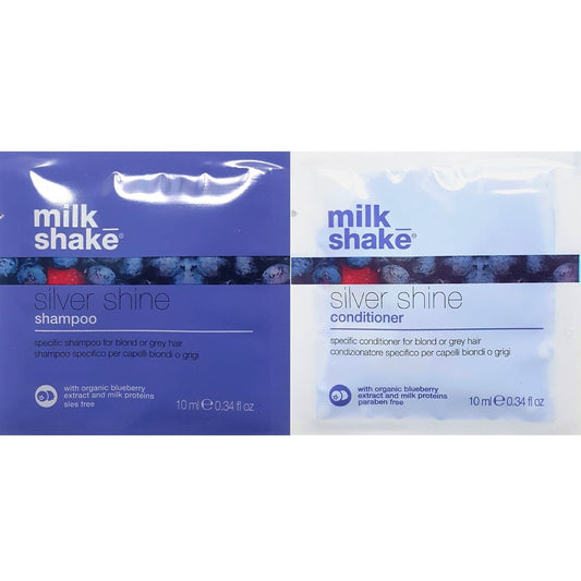 milk_shake Silver Shine Shampoo and Conditioner Duo (Free Gift)