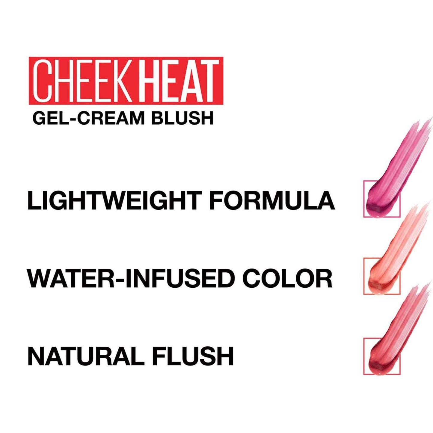 Maybelline Cheek Heat Gel Cream Blush 8ml (Various Shades)