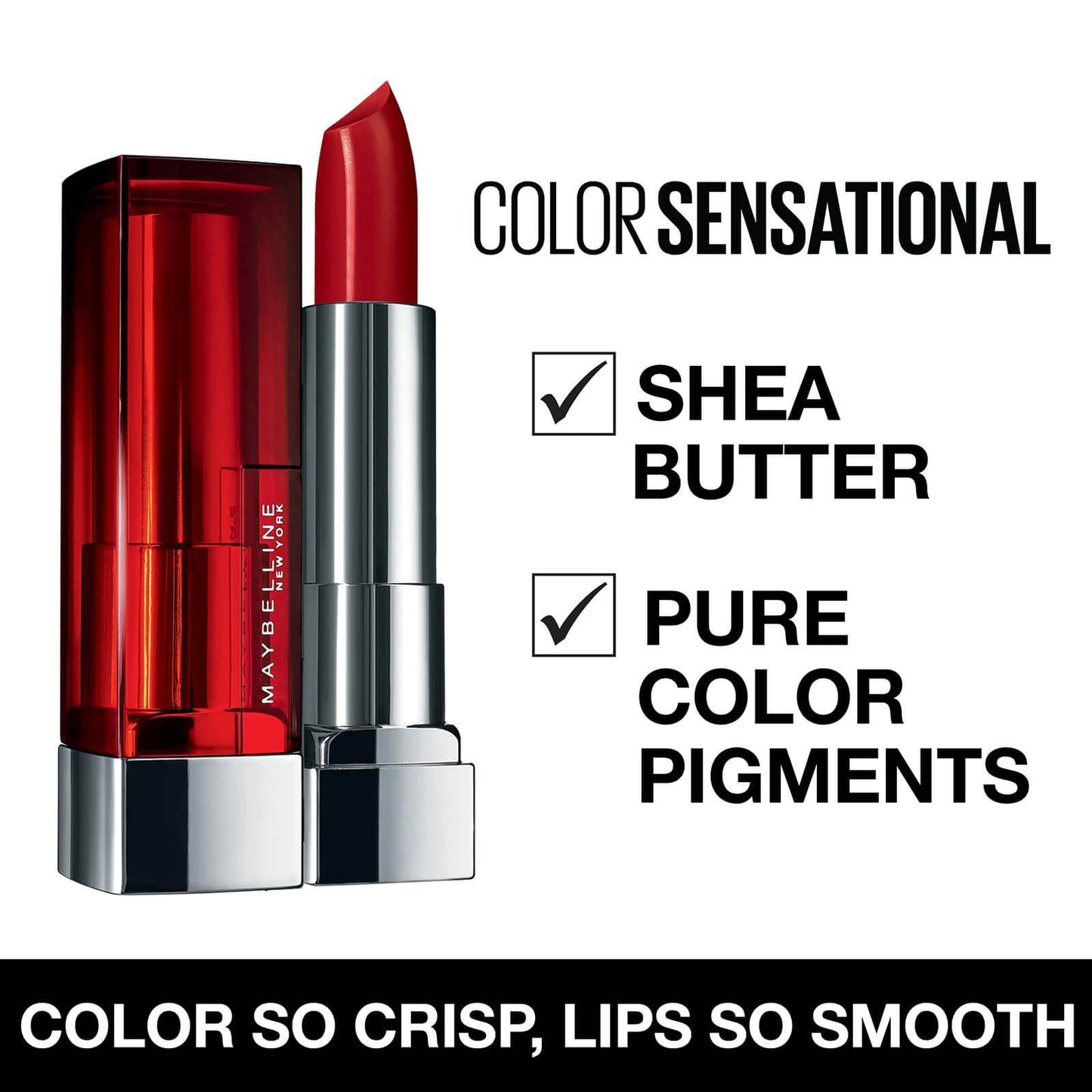 Maybelline Color Sensational The Creams Lipstick 4.2g (Various Shades)