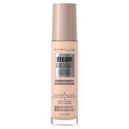 Maybelline Dream Radiant Liquid Hydrating Foundation 30ml (Various Shades)