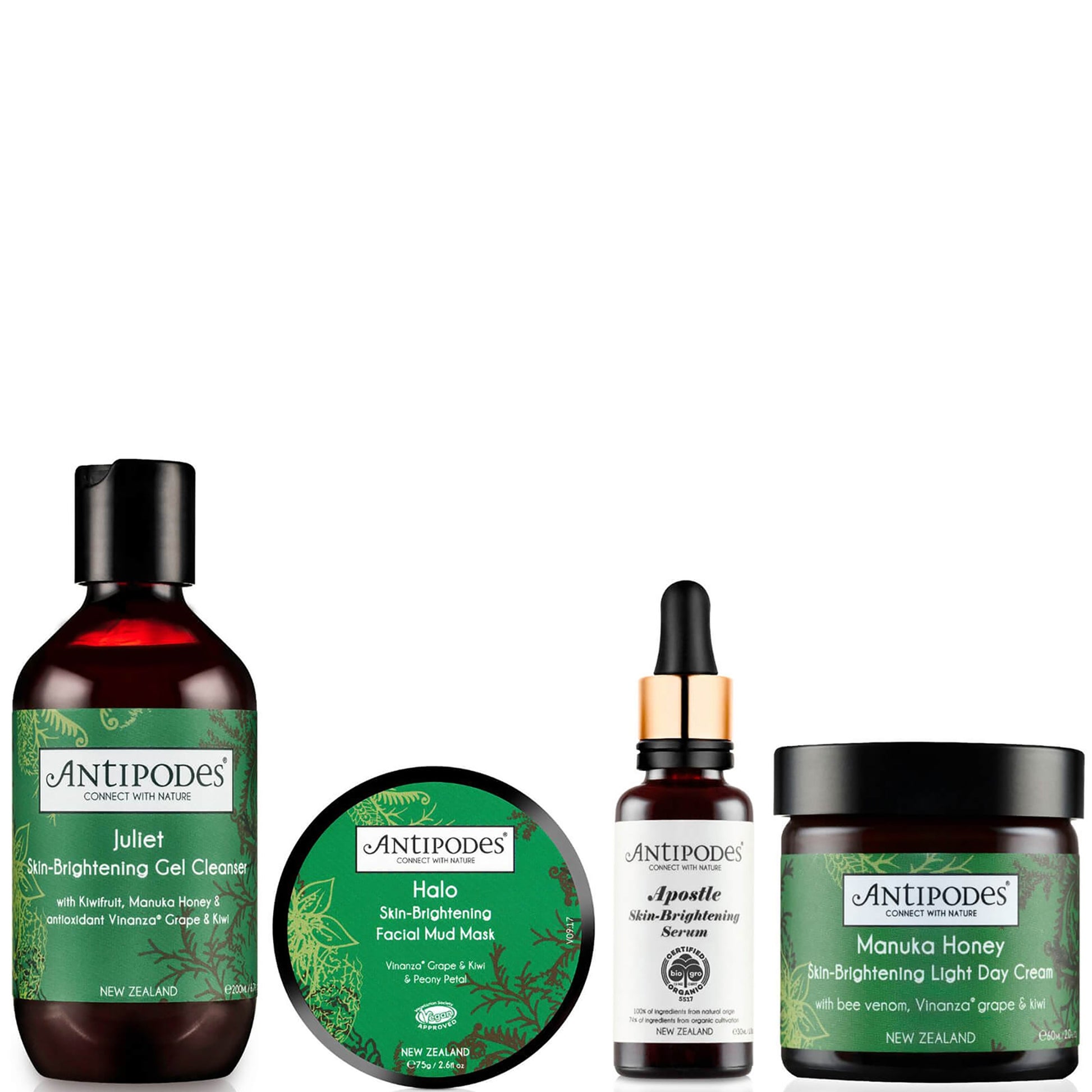 Antipodes Skin Brightening Morning Routine