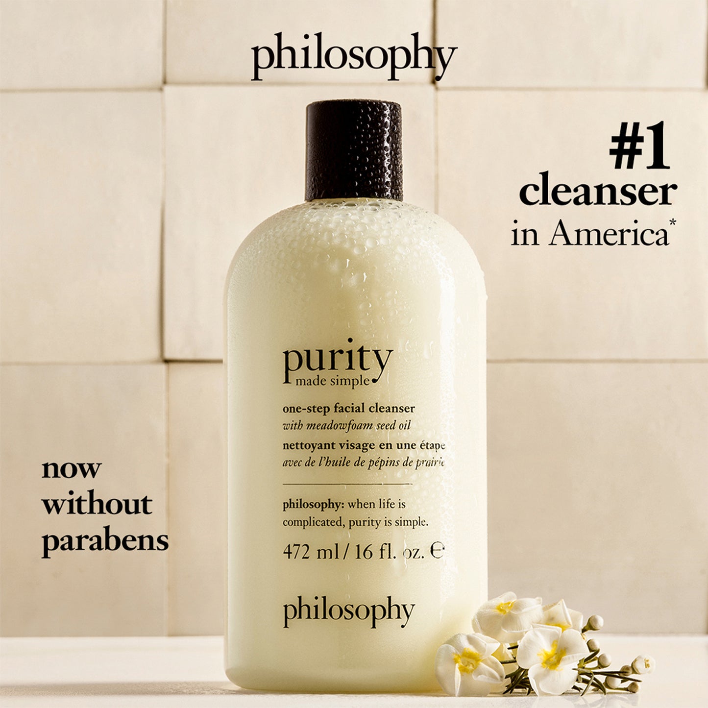 philosophy Purity Made Simple 3-in-1 Cleanser for Face and Eyes 472ml