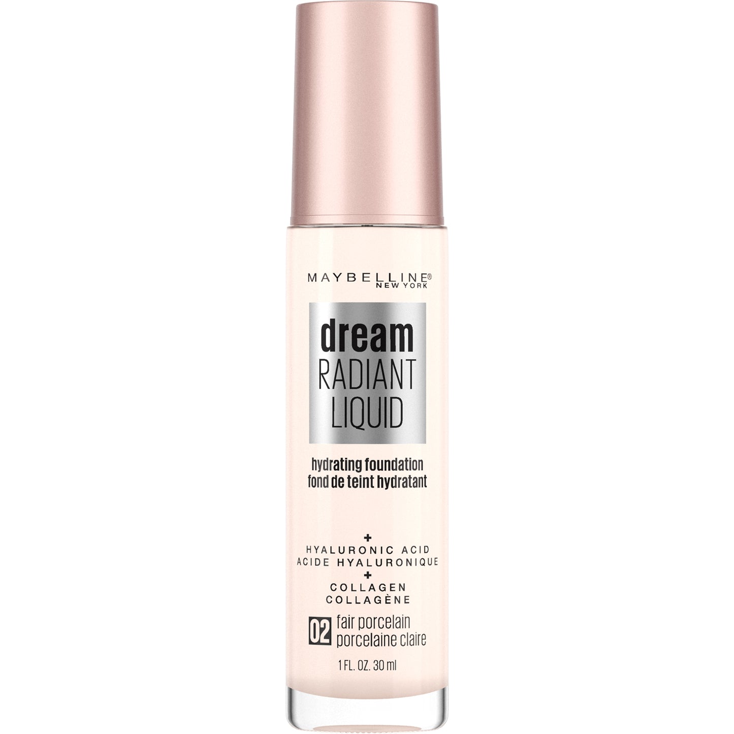 Maybelline Dream Radiant Liquid Hydrating Foundation 30ml (Various Shades)