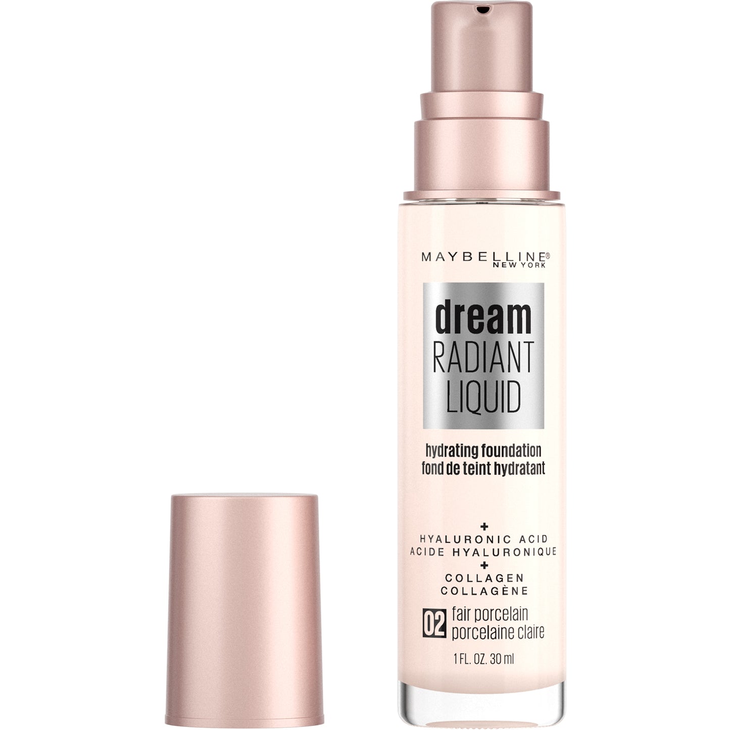 Maybelline Dream Radiant Liquid Hydrating Foundation 30ml (Various Shades)