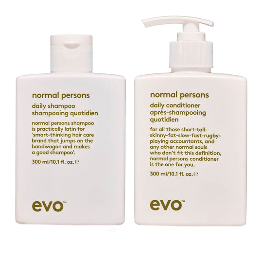 evo Normal Persons Daily Shampoo and Conditioner