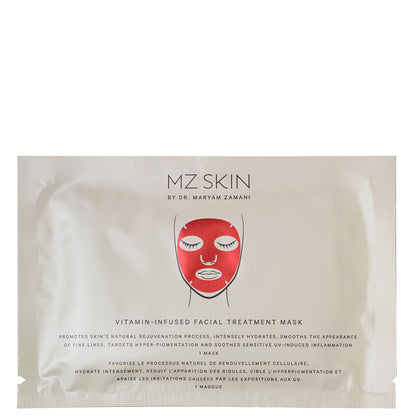 MZ Skin Vitamin Infused Facial Treatment Mask (Pack of 5)