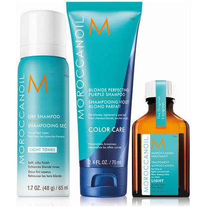 Moroccanoil Better Your Blonde Travel Set