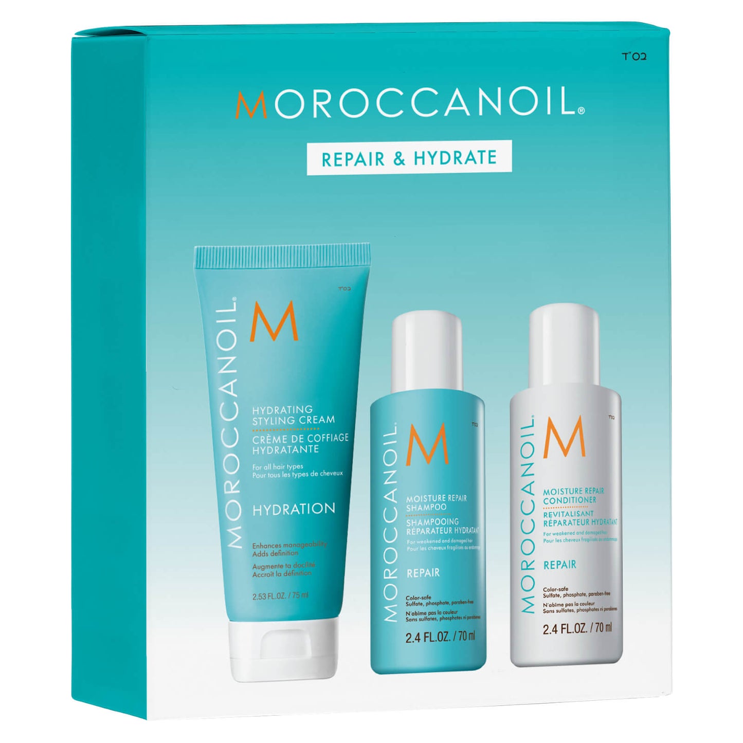 Moroccanoil Repair and Hydrate Travel Set (Free Gift)