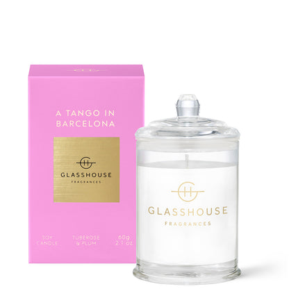 Glasshouse Fragrances A Tango in Barcelona Candle 60g