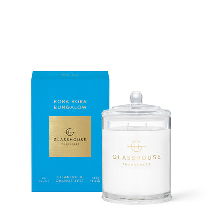 Glasshouse Fragrances Bora Bora Bungalow Candle 380g