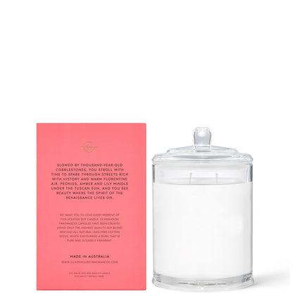 Glasshouse Fragrances Forever Florence Candle 380g