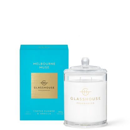 Glasshouse Fragrances Melbourne Muse Candle 380g