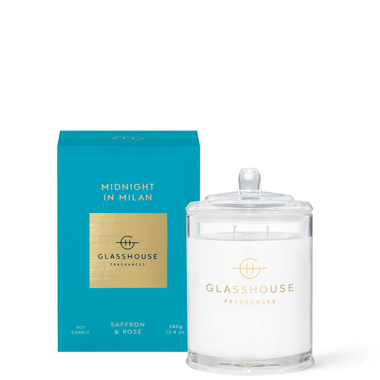 Glasshouse Fragrances Midnight in Milan Candle 380g